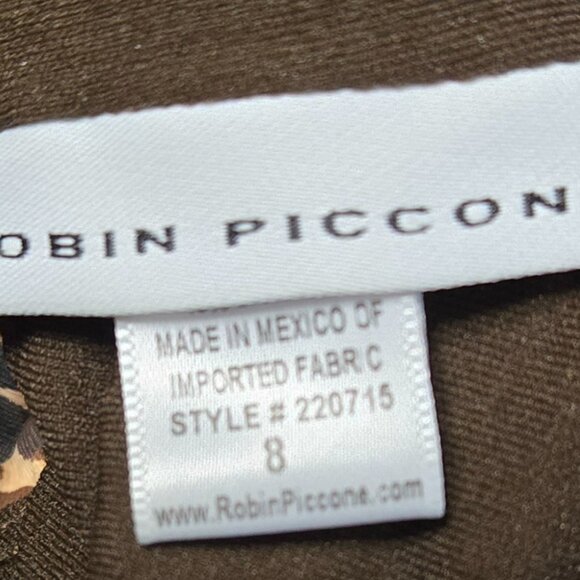 Robin Piccone Sz 8 Womens Whitney Lace Up One Piece SwimSuit - Picture 2 of 3